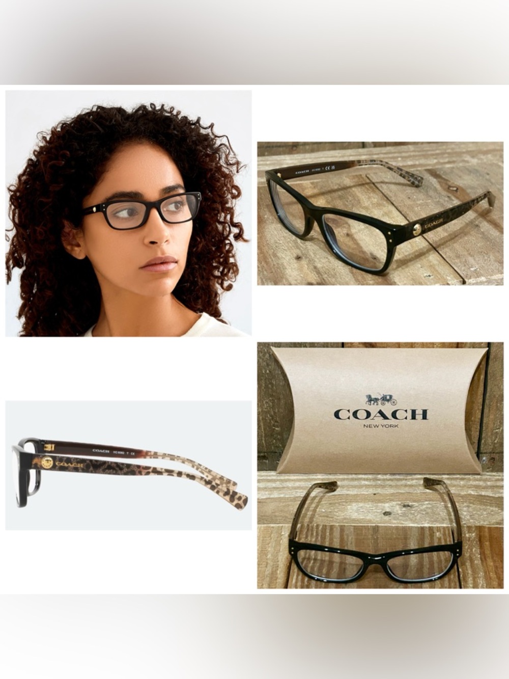 Coach. 4 Piece: New Jules Hobo Bag with Free Eyeglasses, Dust Bag & Gift Box. - Picture 13 of 16